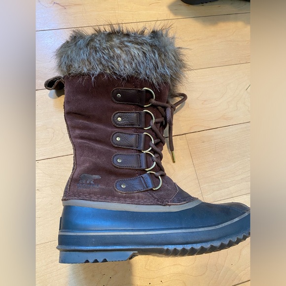 Sorel ‘Joan of Arctic’ Snow/Winter Boots, Brown, Women’s Size 8, NEW - Picture 9 of 10